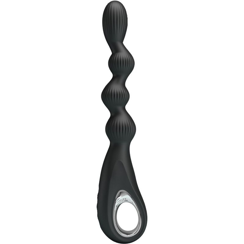 Pretty Love - Vibrateur Anal Federer 12 Vibrations Noir